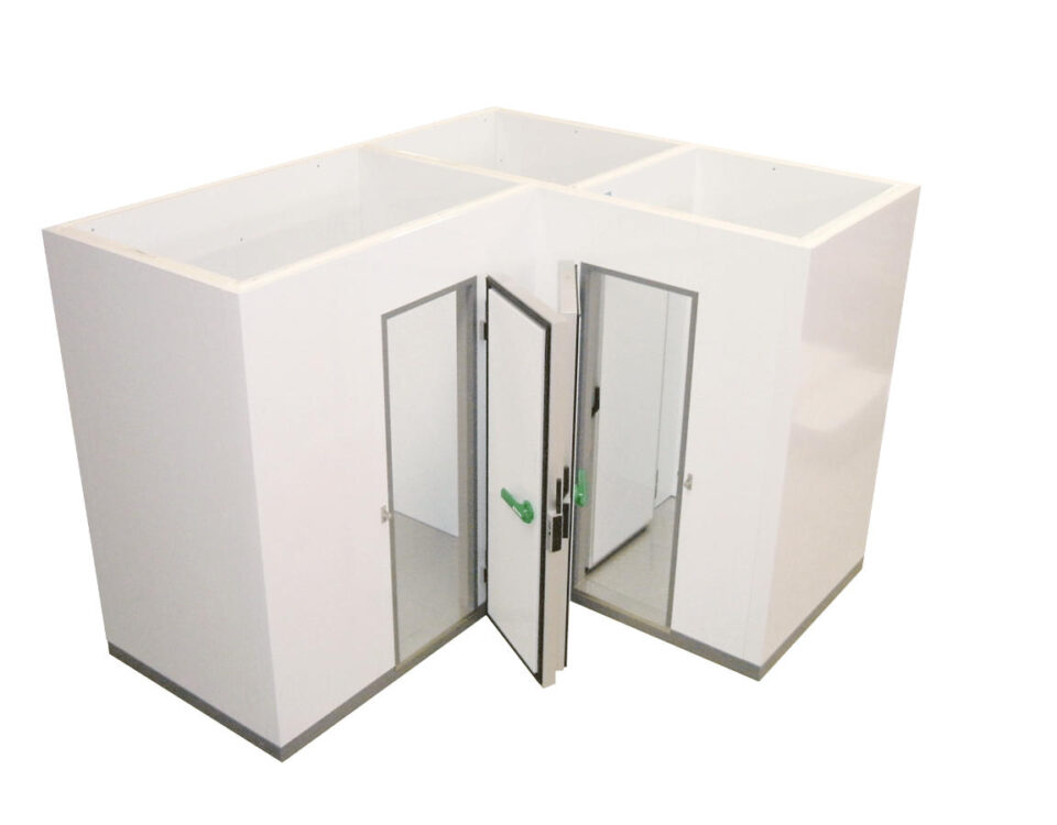 Celle frigorifere modulari Special 3 Impercold con struttura personalizzata e pannelli isolanti.