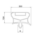 Impercold floor seal, used to ensure insulation and sealing in ground-level cold rooms.