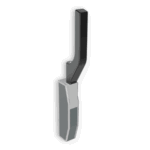 Impercold lever handle model 1825 for refrigerator doors, ergonomic design and secure closure.