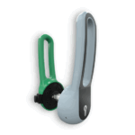 Abgerundeter Impercold-Griff Modell 7501 mit integriertem Schloss, ideal für Kühlraumtüren.