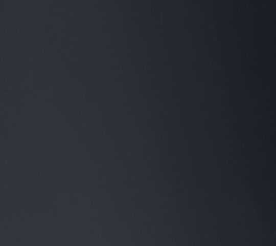 Pre-painted anthracite black finish.