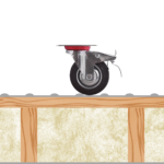 Impercold light embossed floor types, non-slip and resistant surface for industrial and refrigerated environments.