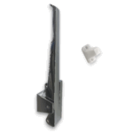 Großer verchromter Impercold Außenhebelgriff, konzipiert für professionelle Kühlraumtüren.